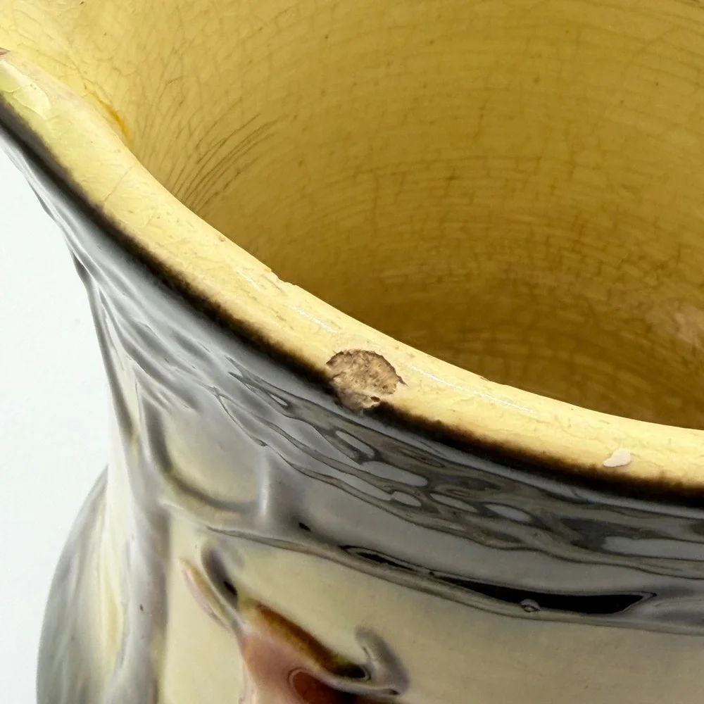 Antique Roseville Cow Pitcher Early 1900s 7.5